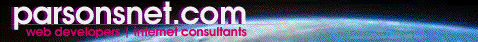 parsonsnet.com main page...web applications for businesses and professionals parsonsnet.com gif